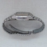 Vintage Seiko 5 7009-5862 Automatic 17J Silver Dial Day Date Wristwatch