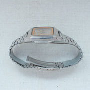 Vintage Seiko 5 7009-592J Automatic 17J Silver Dial Day Date Wristwatch