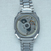 Vintage Seiko 5 7009-592J Automatic 17J Silver Dial Day Date Wristwatch