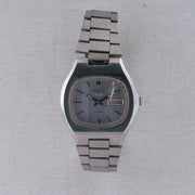 Vintage Seiko 5 6309-5320 Automatic 17J Silver Dial Day Date Wristwatch