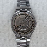 Vintage Seiko 5 6309-5320 Automatic 17J Silver Dial Day Date Wristwatch