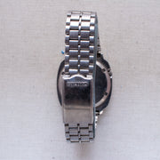 Vintage Seiko 5 7009-5110 Automatic 17J White Dial Day Date Wristwatch