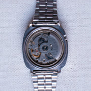 Vintage Seiko 5 7009-5110 Automatic 17J White Dial Day Date Wristwatch