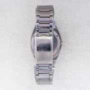 Vintage Seiko SQ 8229-5030 Quartz White Dial Day Date Wristwatch