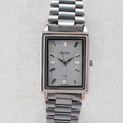 Vintage Seiko 7N01-0EA0 Quartz Silver Dial Date Wristwatch