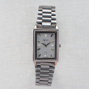 Vintage Seiko 7N01-0EA0 Quartz Silver Dial Date Wristwatch