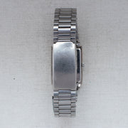 Vintage Seiko 7N01-0EA0 Quartz Silver Dial Date Wristwatch