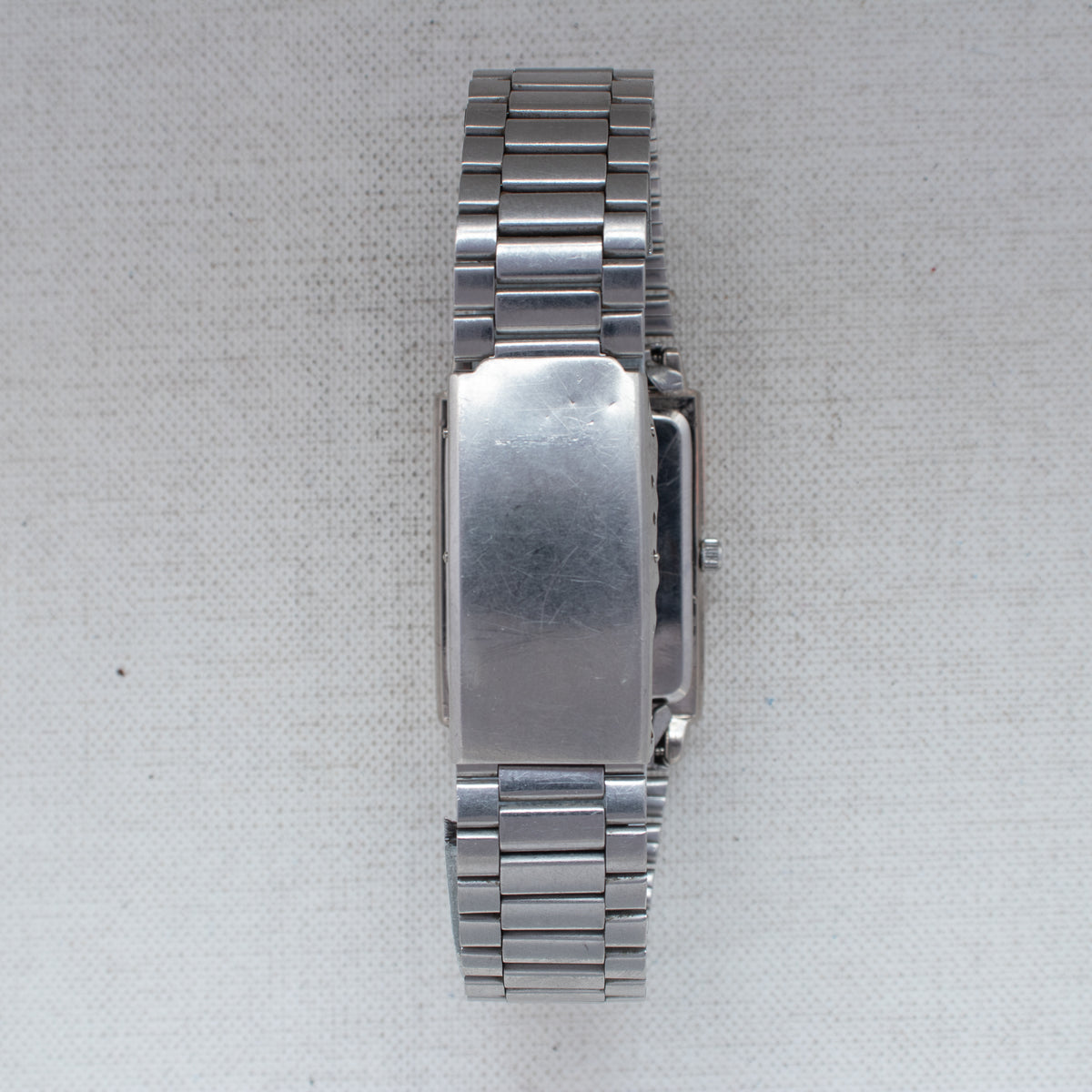 Vintage Seiko 7N01-0EA0 Quartz Silver Dial Date Wristwatch