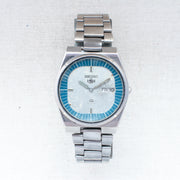 Vintage Seiko SQ 8223-8050 Quartz Silver Dial Day Date Wristwatch