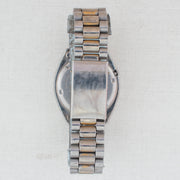 Vintage Seiko 5 7009-8740 Automatic 17J Silver Dial Day Date Wristwatch