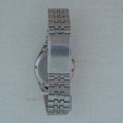 Vintage Seiko 5 7S26-0530 Automatic 21J Silver Dial Day Date Wristwatch