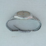 Vintage Seiko 5 7009-5130 Automatic 17J Grey Dial Day Date Wristwatch