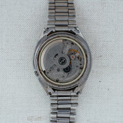 Vintage Seiko 5 7009-8211 Automatic 17J Silver Dial Day Date Wristwatch