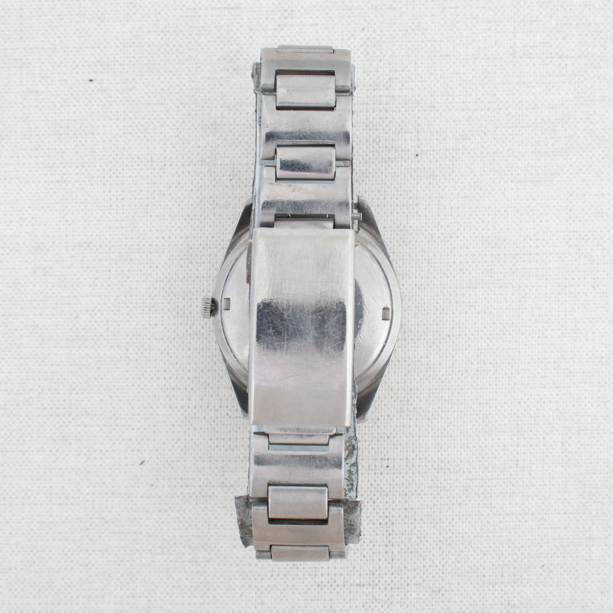 Vintage Seiko 5 6309-8880 Automatic 17J Black Dial Day Date Wristwatch