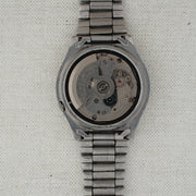 Vintage Seiko 5 6309-8230 Automatic 17J Black Dial Day Date Wristwatch