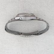 Vintage Seiko 5 6309-8230 Automatic 17J Black Dial Day Date Wristwatch