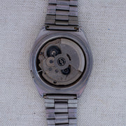 Vintage Seiko 5 7009-876J Automatic 17J Black Dial Day Date Wristwatch