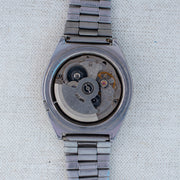 Vintage Seiko 5 7009-876J Automatic 17J Black Dial Day Date Wristwatch