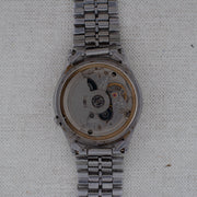 Vintage Seiko 5 7009-3100 Automatic 17J Black Dial Day Date Wristwatch