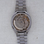 Vintage Seiko 5 6309-8840 Automatic 17J Black Dial Day Date Wristwatch