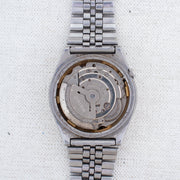 Vintage Seiko 5 6309-872M Automatic 17J Black Dial Day Date Wristwatch