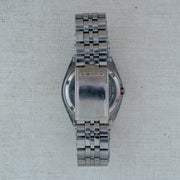 Vintage Seiko 5 7009-206K Automatic 17J Gold Dial Day Date Wristwatch