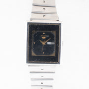 Vintage Seiko 5 2949-5110 Automatic 23J Black Dial Day Date Wristwatch