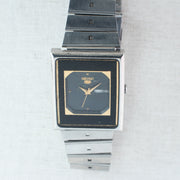 Vintage Seiko 5 2949-5110 Automatic 23J Black Dial Day Date Wristwatch