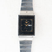 Vintage Seiko 5 2949-5110 Automatic 23J Black Dial Day Date Wristwatch