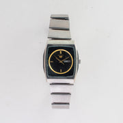 Vintage Seiko 5 2906-075A Automatic 17J Black Dial Day Date Wristwatch