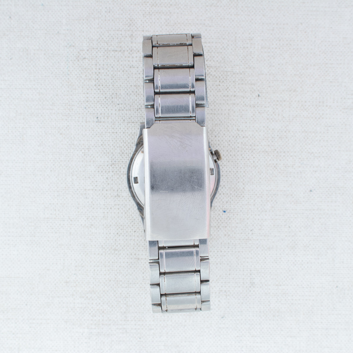 Vintage Seiko 5 4227-00C0 Automatic 21J Blue Dial Day Date Wristwatch