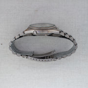 Vintage Seiko 5 7S26-3040 Automatic 21J Silver Dial Day Date Wristwatch