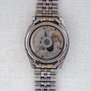 Vintage Seiko 5 7009-821J Automatic 17J Silver Dial Day Date Wristwatch