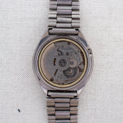 Vintage Seiko 5 7009-8600 Automatic 17J Grey Dial Day Date Wristwatch