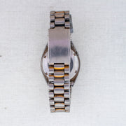 Vintage Seiko 5 6309-8840 Automatic 17J White Dial Day Date Wristwatch