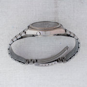 Vintage Seiko 5 7009-8760 Automatic 17J Black Dial Day Date Wristwatch