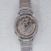 Vintage Seiko 5 6309-583A Automatic 17J Black Dial Day Date Wristwatch