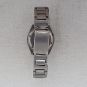 Vintage Seiko 5 7009-8530 Automatic 17J Black Dial Day Date Wristwatch