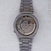 Vintage Seiko 5 6309-8670 Automatic 17J Black Dial Day Date Wristwatch
