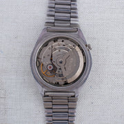Vintage Seiko 5 6309-8670 Automatic 17J Black Dial Day Date Wristwatch