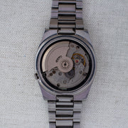 Vintage Seiko 5 7009-3101 Automatic 17J Black Dial Day Date Wristwatch
