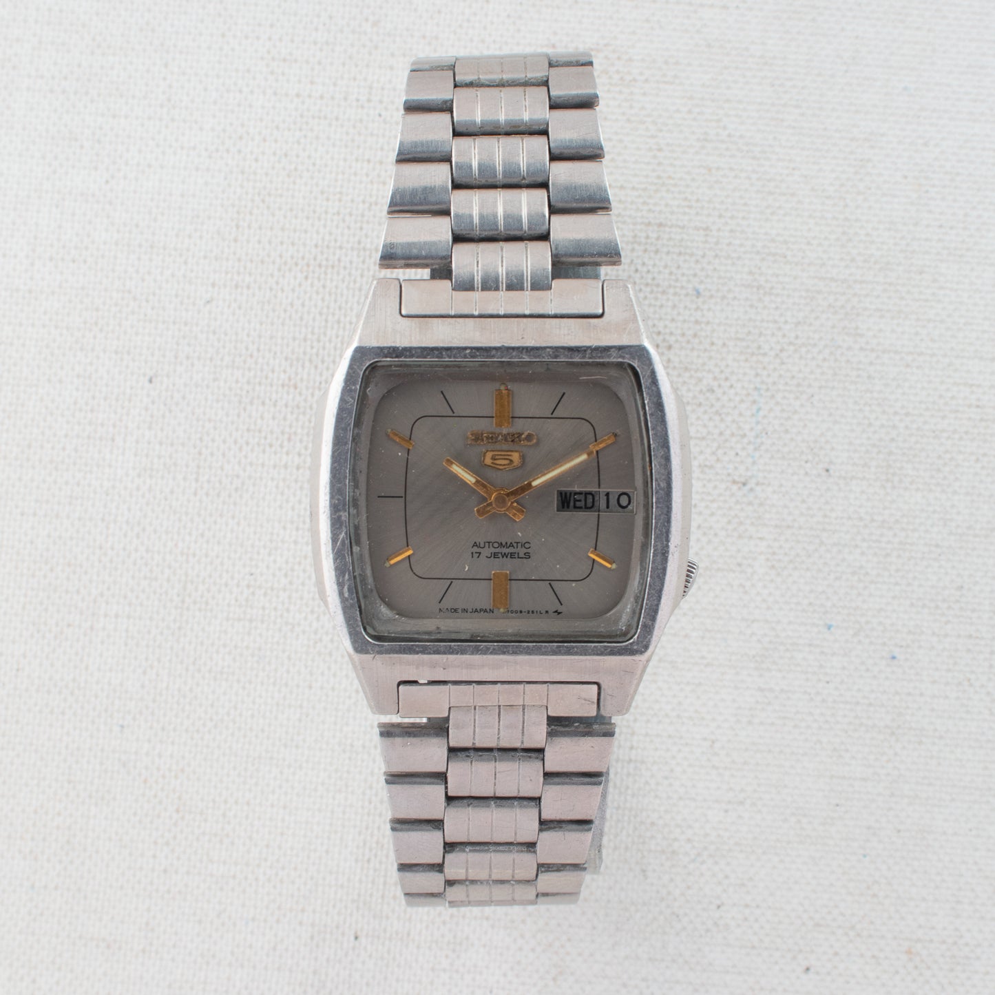 Vintage Seiko 5 Automatic Silver & White Dials | TV Cases | Refs: 6309-7320, 6119-5000, 7009-5330, 6309-6010, 6319-5050, 6309-5450, 7009-5862, 7009-592J, 6309-5320, 7009-5110