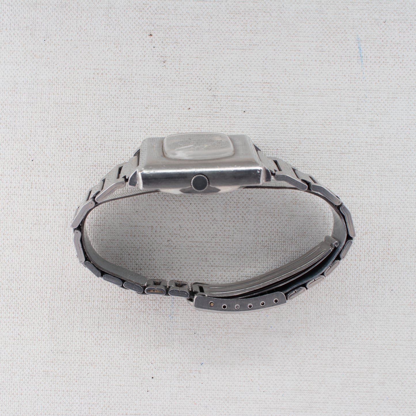 Vintage Seiko 5 Auto 6119-5401 Silver Dial TV Case French/English Day 1974 Watch