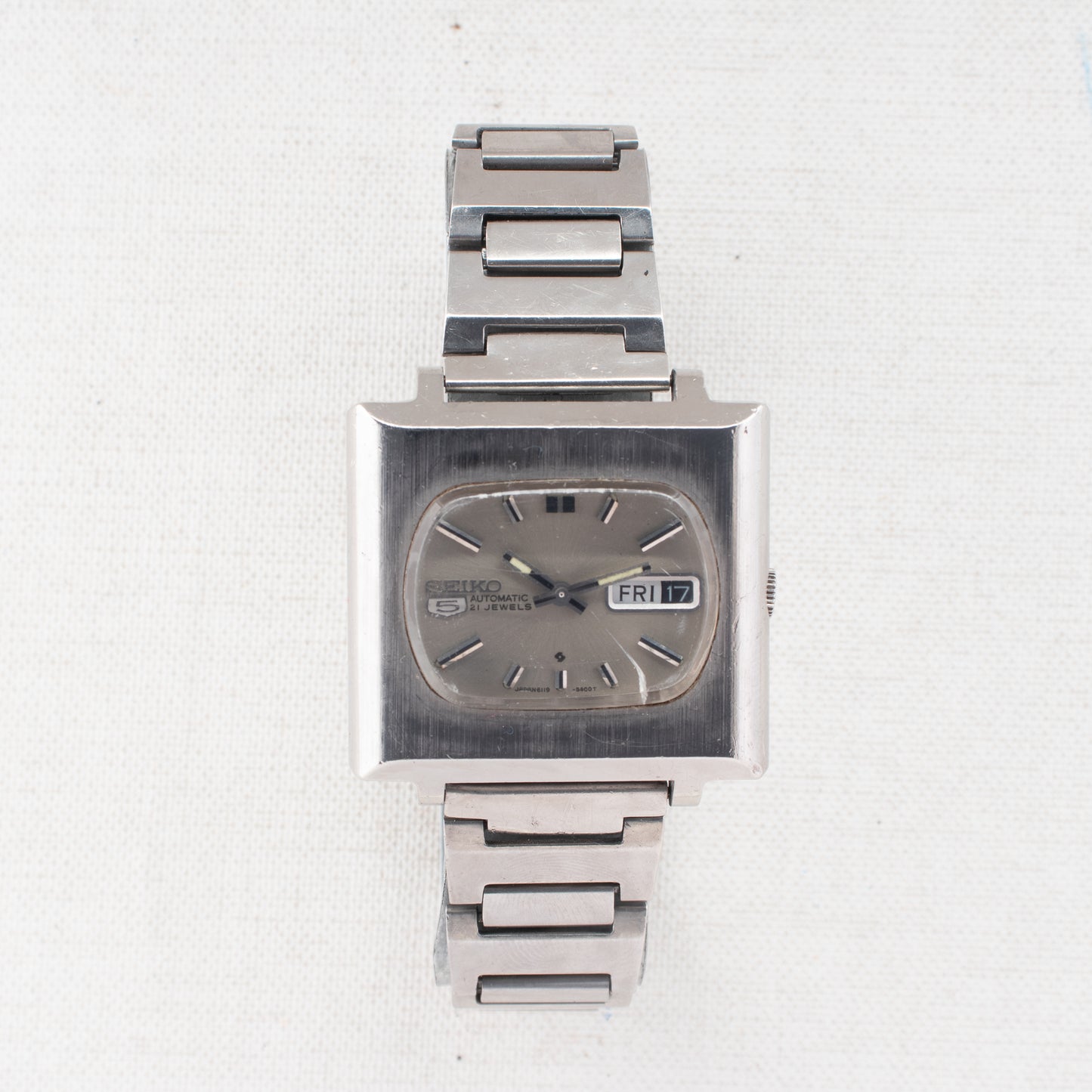 Vintage Seiko Automatic Silver & Grey Dials | TV & Cushion Cases | Refs: 5606-5000, 6309-5490, 7019-520B, 6119-5401, 6309-615A, 7009-5760, 6349-5080, 6309-5180, 6119-5000, 6349-5420