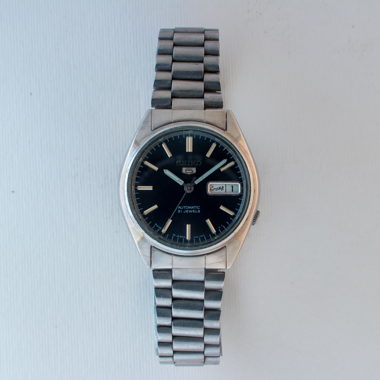 Vintage Seiko 5 Automatic Dark Blue Dial Collection | Refs: 6309-8160, 6309-720B, 7S26A, 7009-8750, 6309-8800, 6309-9000, 7S26-6000, 6309-565A, 7009-8580, 6309-8840