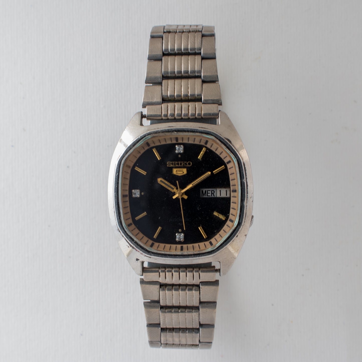 Vintage Seiko 5 Black Dials | TV & Geometric Cases | Refs: 7009-521A, 6309-6070, 6309-5510, 6309-525J, 6309-6200, 7009-5250, 6309-584A, 6309-5030, 6309-5120, 7009-5860
