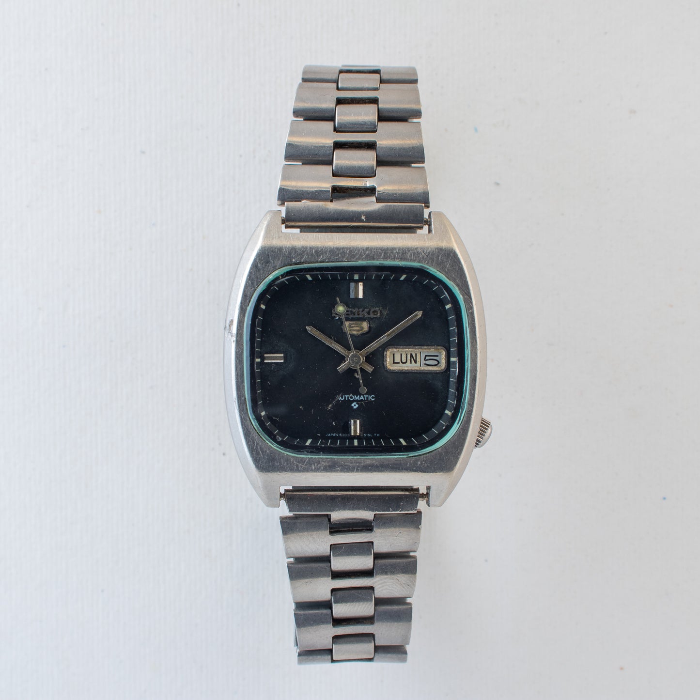 Vintage Seiko 5 Black Dials | TV & Geometric Cases | Refs: 7009-521A, 6309-6070, 6309-5510, 6309-525J, 6309-6200, 7009-5250, 6309-584A, 6309-5030, 6309-5120, 7009-5860