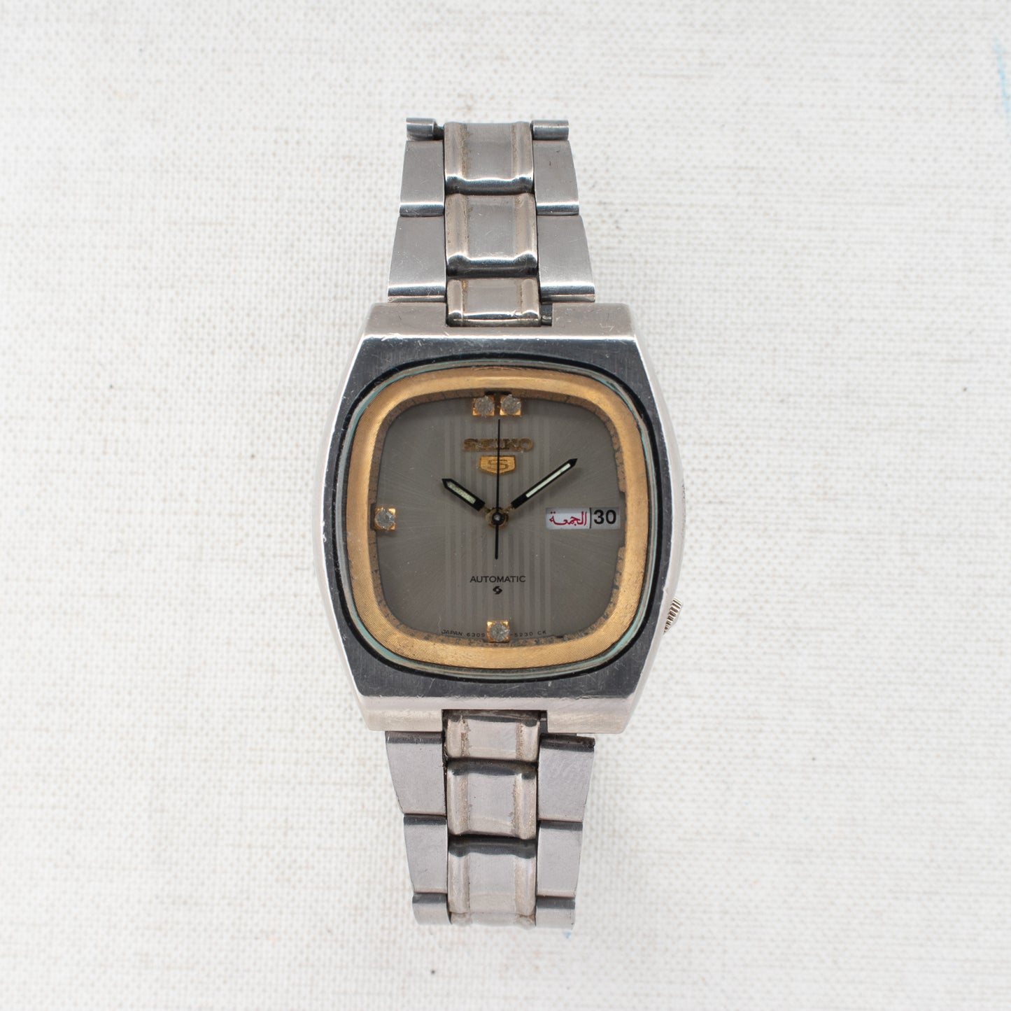 Vintage Seiko Automatic Silver & Grey Dials | TV & Cushion Cases | Refs: 5606-5000, 6309-5490, 7019-520B, 6119-5401, 6309-615A, 7009-5760, 6349-5080, 6309-5180, 6119-5000, 6349-5420