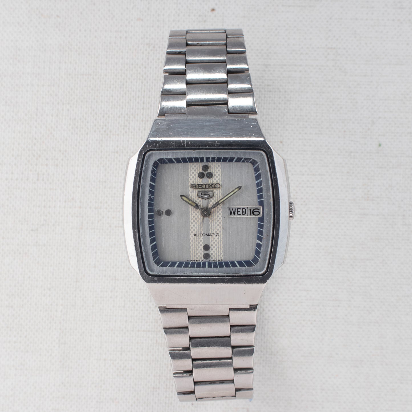 Vintage Seiko Automatic Silver & Grey Dials | TV & Cushion Cases | Refs: 5606-5000, 6309-5490, 7019-520B, 6119-5401, 6309-615A, 7009-5760, 6349-5080, 6309-5180, 6119-5000, 6349-5420