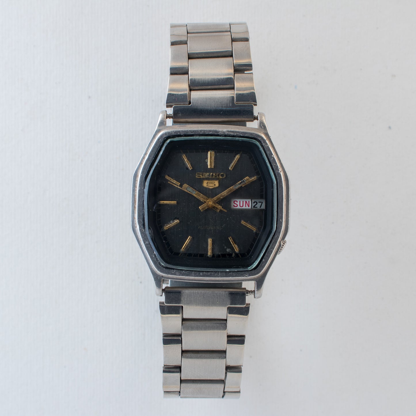 Vintage Seiko 5 Black Dials | TV & Geometric Cases | Refs: 7009-521A, 6309-6070, 6309-5510, 6309-525J, 6309-6200, 7009-5250, 6309-584A, 6309-5030, 6309-5120, 7009-5860